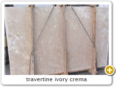 travertine ivory crema